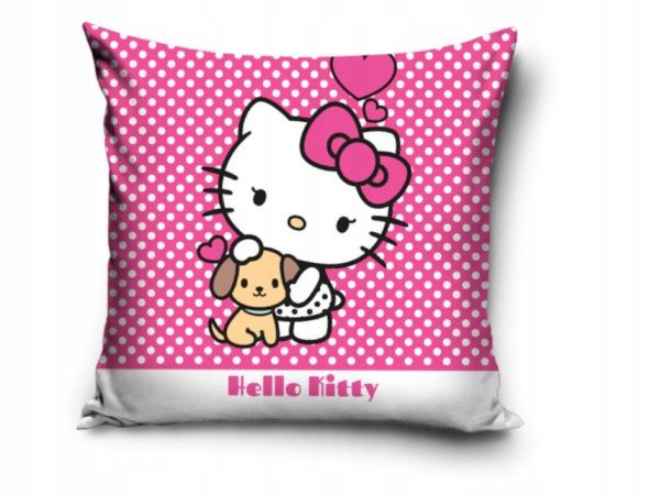 Μαξιλαροθήκη Hello Kitty 40x40 εκ.