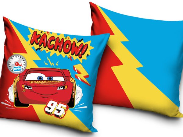 Κάλυμμα μαξιλαριού Disney Cars Thunder 40x40 cm Velvet
