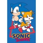 Πετσέτα χεριών και προσώπου Sonic the Hedgehog Tails, πετσέτα 30x50εκ.