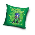 Μαξιλαροθήκη Sonic the Hedgehog Πράσινη Βελούδινη 40x40 εκ.