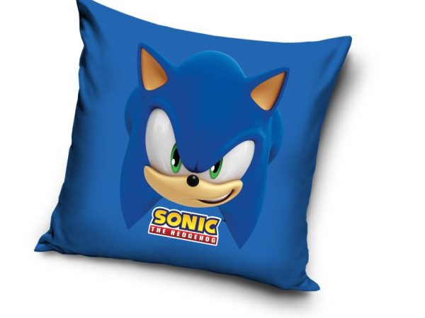 Μαξιλαροθήκη Sonic the Hedgehog Blue Blur 40x40 εκ. Βελούδο