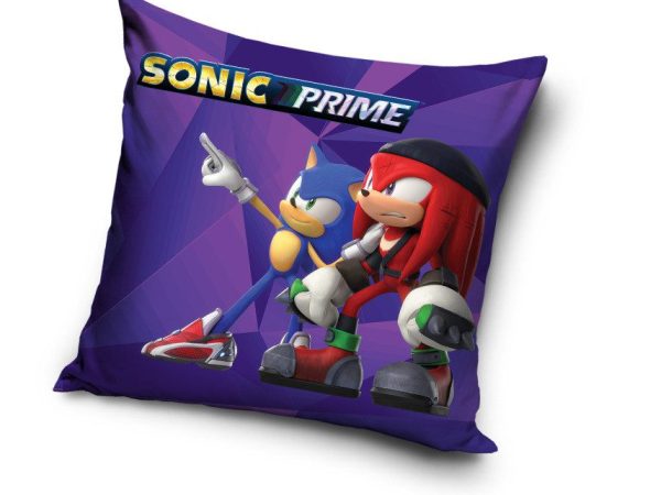 Μαξιλαροθήκη Sonic the Hedgehog Mission 40x40 εκ. Βελούδο