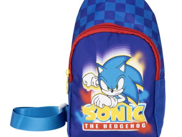 Πλαϊνή τσάντα Sonic the Hedgehog Bandolier 23 cm