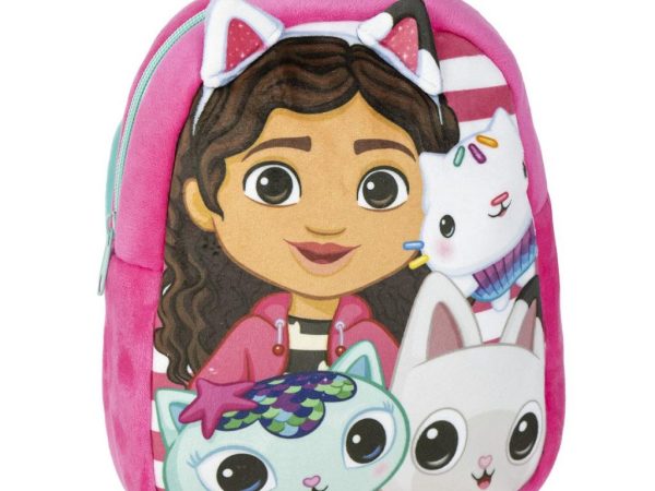 Πολυτελές σακίδιο πλάτης Gabby's Dollhouse, τσάντα 22 εκ.