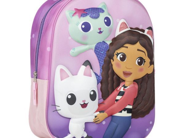 Gabby's Dollhouse Fun 3D σακίδιο πλάτης, τσάντα 31 cm
