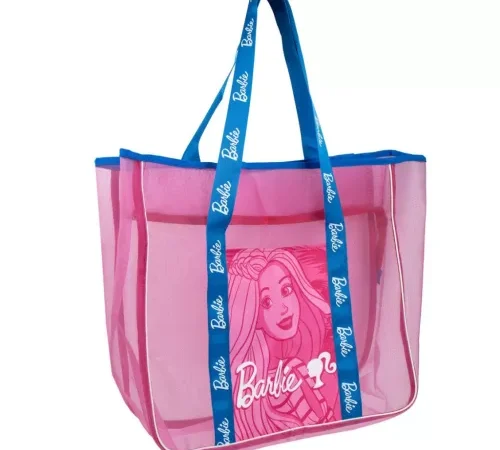 Barbie Premium Διάφανη Τσάντα Θαλάσσης