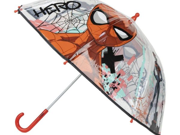 Παιδική διαφανής ομπρέλα Spiderman Hero 71 εκ.
