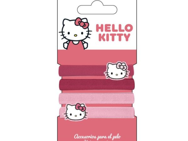 Hello Kitty σετ με 4 λάστιχα μαλλιών