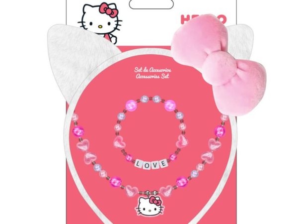 Σετ κοσμήματα και κορδέλα Hello Kitty Sweet
