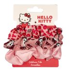 Hello Kitty Scrunchie Hair Tie Σετ 3 τεμ