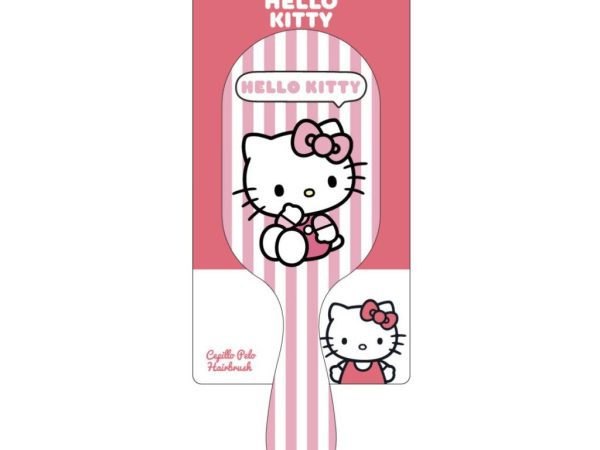 Βούρτσα μαλλιών Hello Kitty Stripes 20 cm