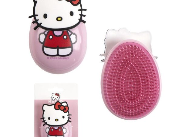 Hello Kitty Detangler 3D Βούρτσα Μαλλιών 9 cm