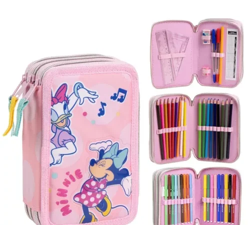 Disney Minnie Γεμάτη Κασετίνα 2 Επιπέδων