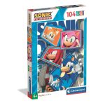 Παζλ 104 τεμαχίων Sonic the Hedgehog Clementoni