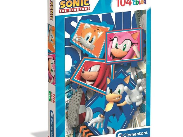 Παζλ 104 τεμαχίων Sonic the Hedgehog Clementoni