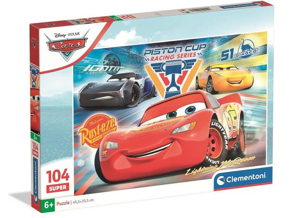 Παζλ Clementoni 104 τεμαχίων Disney Cars