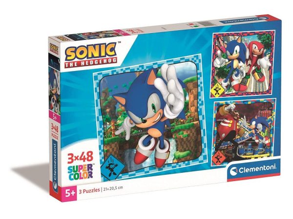 Παζλ Sonic the Hedgehog Doctor Eggman 3x48 κομμάτια Clementoni