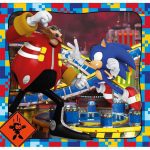 Παζλ Sonic the Hedgehog Doctor Eggman 3x48 κομμάτια Clementoni - Image 3