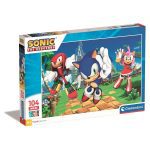 Sonic the Hedgehog Amy Rose maxi puzzle 104 τεμαχίων Clementoni