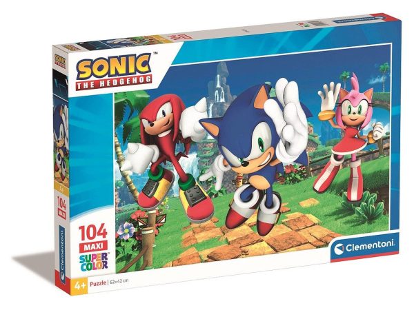 Sonic the Hedgehog Amy Rose maxi puzzle 104 τεμαχίων Clementoni