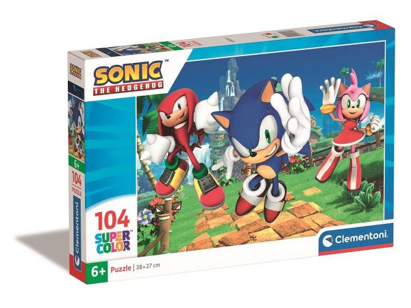 Sonic the Hedgehog Amy Rose Παζλ 104 τεμαχίων Clementoni