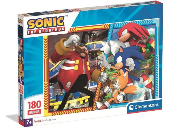 Παζλ Sonic the Hedgehog 180 τεμαχίων Clementoni