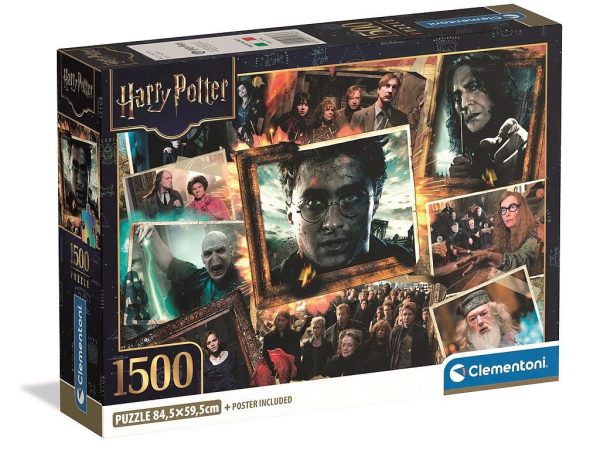 Harry Potter Storyboard 1500 κομματιών Compact Puzzle Clementoni