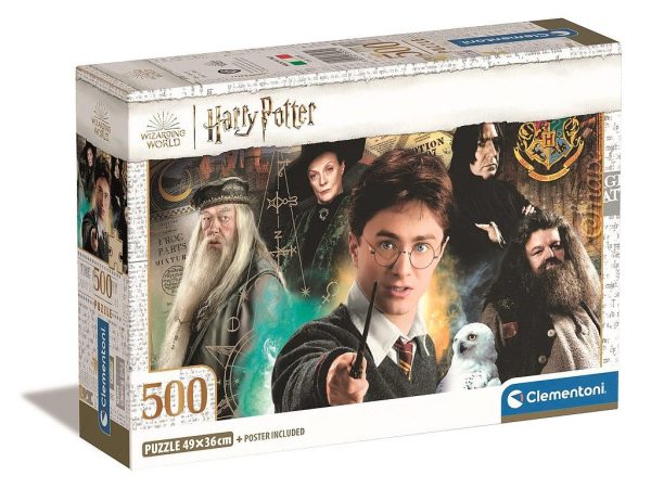 Παζλ 500 κομματιών Harry Potter League Clementoni