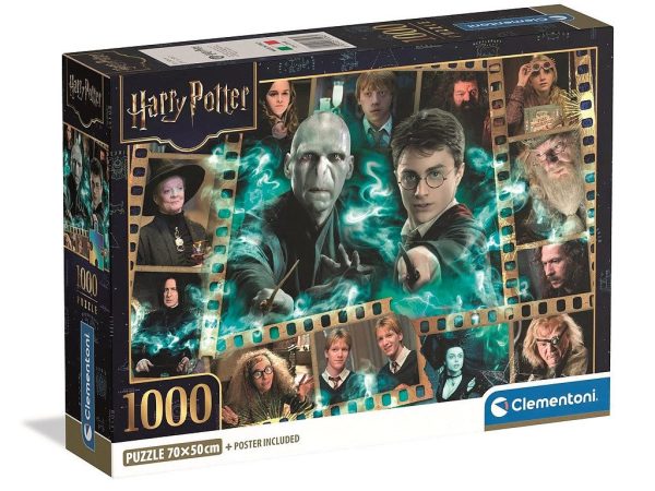 Χάρι Πότερ 1000 τμχ Συμπαγές παζλ Clementoni