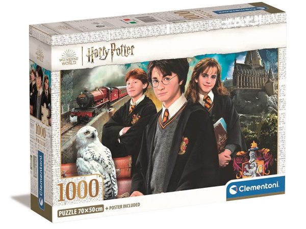 Ο Χάρι Πότερ Εδώ αρχίζει 1000 τμχ Συμπαγές παζλ Clementoni
