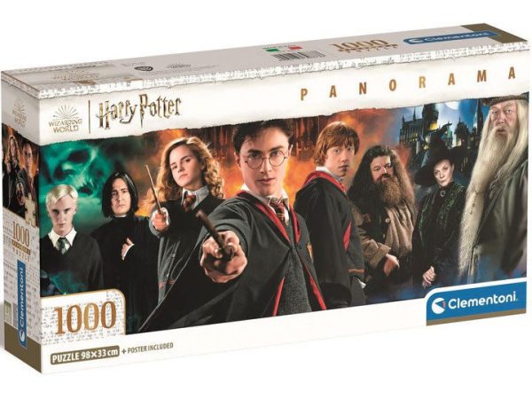 Πανοραμικό παζλ Harry Potter Foe 1000 τεμαχίων Clementoni