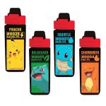 Pokémon Electric τετράγωνο πλαστικό μπουκάλι 500 ml
