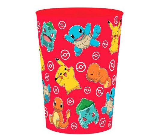 Pokémon Red πλαστικό ποτήρι 250 ml