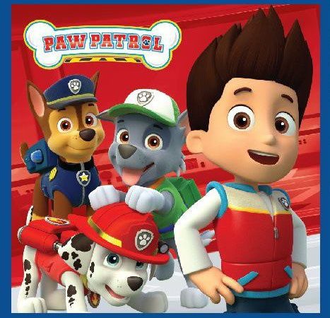 Paw Patrol Magic Χειροπετσέτα Προσώπου, Πετσέτα 30x30cm