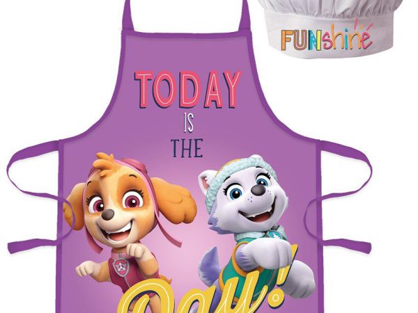 Παιδική ποδιά Paw Patrol Fun Shine σετ 2 τεμαχίων