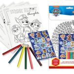 Σετ χρωματισμού + αυτοκόλλητων Paw Patrol