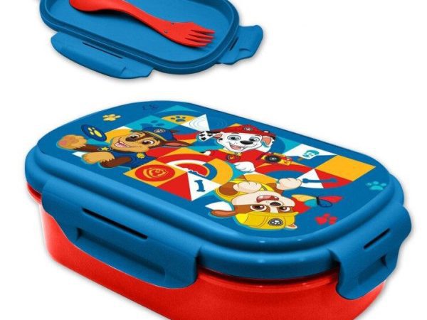 Κουτί σάντουιτς Paw Patrol + σετ μαχαιροπήρουνων