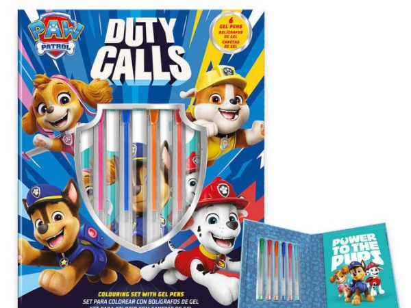 Σετ σημειωματάριων + στυλό Paw Patrol Duty Calls