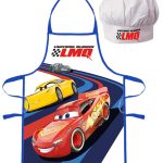 Παιδική ποδιά Disney Cars LMQ σετ 2 τεμαχίων