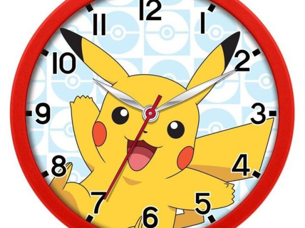 Ρολόι τοίχου Pokémon Pikachu 25 cm