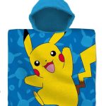 Pokemon Blue πετσέτα πόντσο θαλάσσης 60x120 cm