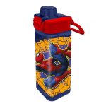 Spiderman Web-Slinger τετράγωνο πλαστικό μπουκάλι 500 ml