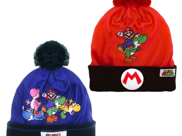 Super Mario Dinosaurs παιδικό σκουφάκι 52-54 cm