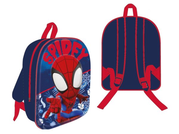 Spiderman Spidey Web Out 3D σακίδιο πλάτης, τσάντα 30 cm