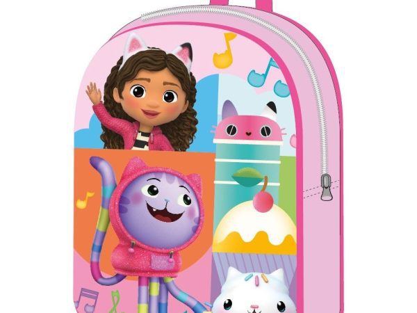 Σακίδιο πλάτης Gabby's Dollhouse Colorful World, τσάντα 30 εκ.