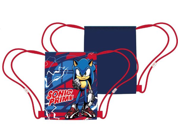 Αθλητική τσάντα Sonic the Hedgehog Prime, τσάντα γυμναστικής 40 cm