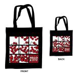 Τσάντα Hello Kitty Bows από καμβά, τσάντα για ψώνια 44 εκ. - Image 2