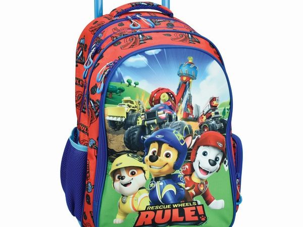 Σχολική τσάντα Δημοτικού Paw Patrol Rescue Rule, 46 cm