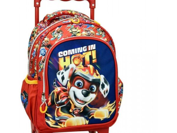 Paw Patrol Marshall κυλιόμενο σακίδιο νηπιαγωγείου, τσάντα 30 cm