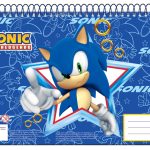 Sonic the Hedgehog Rush A/4 σπιράλ σκιτσογραφίας, 30 φύλλα